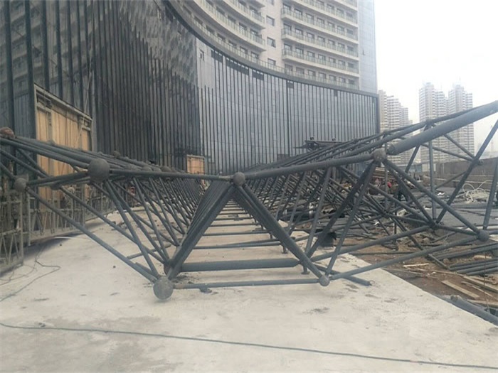 吉安万豪酒店雨棚网架